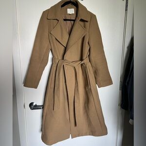 H&M Full-Length Camel Coat